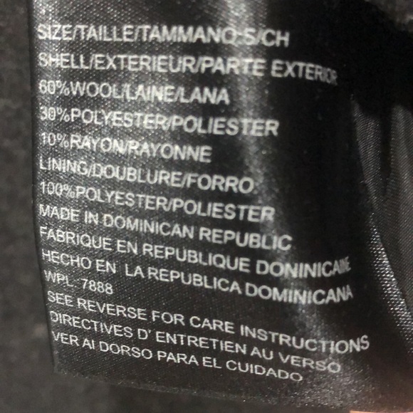 Wool Grey pea coat - Picture 4 of 4